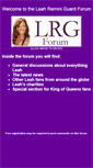 Mobile Screenshot of leahreminiguardforum.com